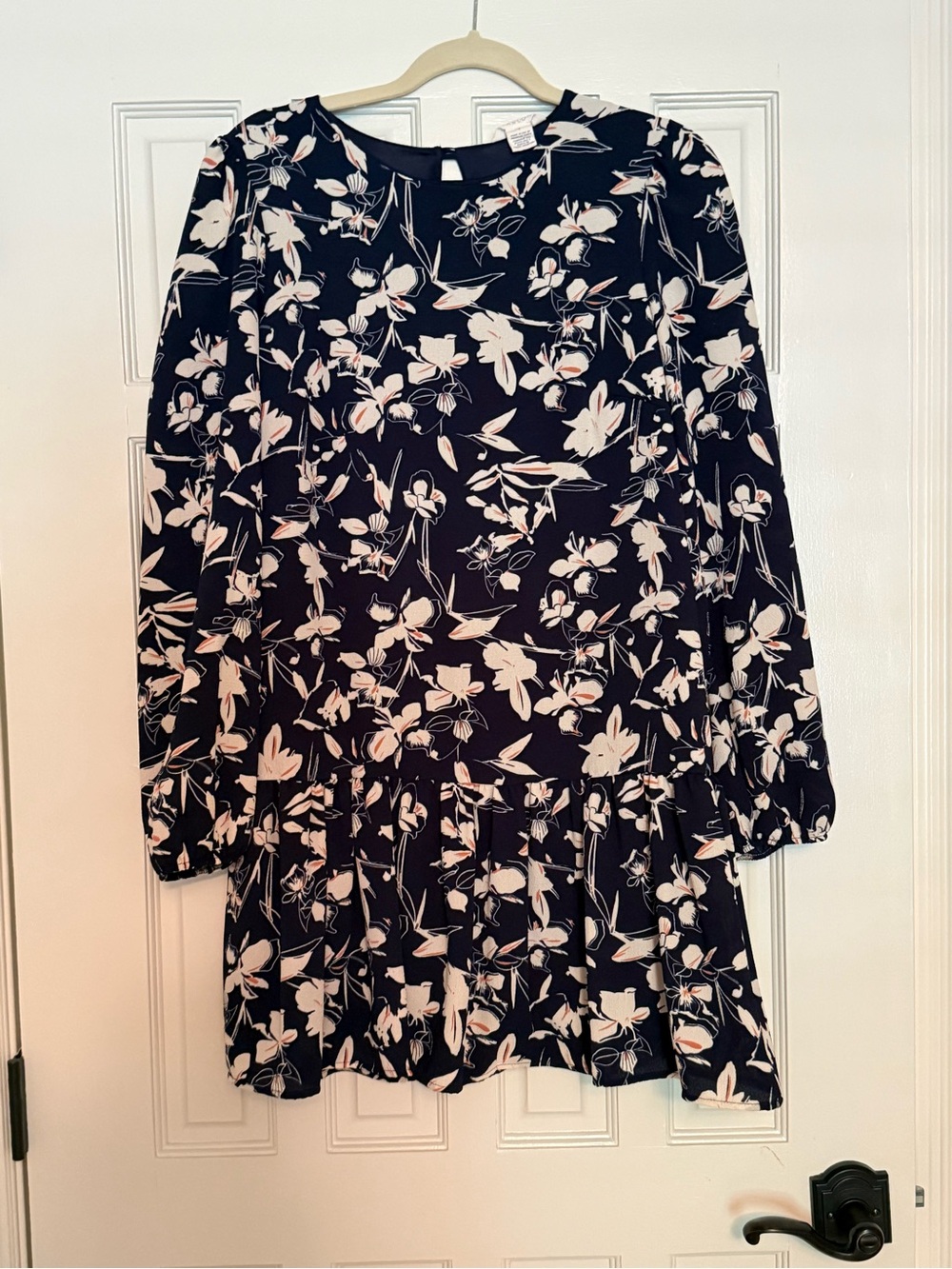 Caslon drop waist floral dress